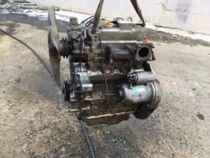 Контрактный двигатель дизель YANMAR / Янмар / 3TNA68L / 0,8 сс  / 0,8 литра / на спец технику Япон