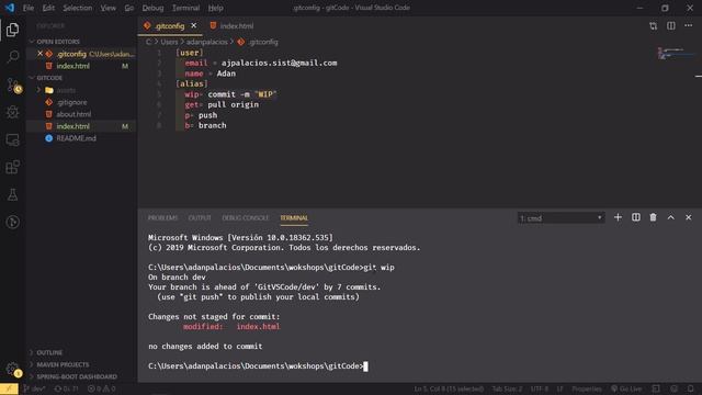 #Git Alias - Comandos cortos en #Git ⚡ смотреть онлайн