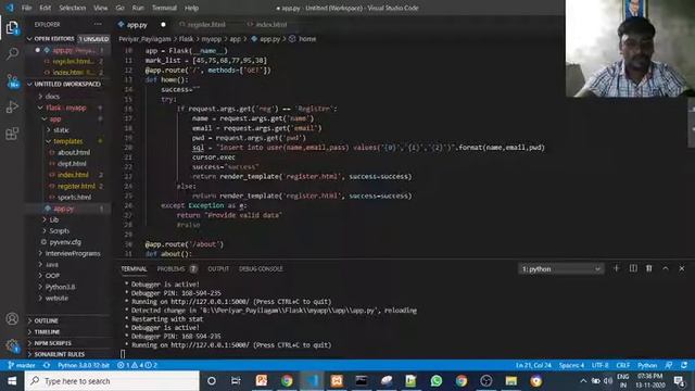 ?Flask Tutorial - Flask CRUD - Insert Data ? Flask Project Rest API ? Flask Framework Python Tamil смотреть онлайн