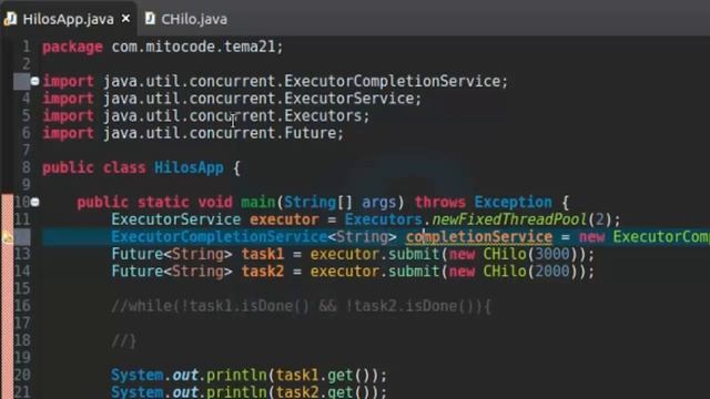 Tutorial Java 7 SE Avanzado - 42 CompletionService смотреть онлайн