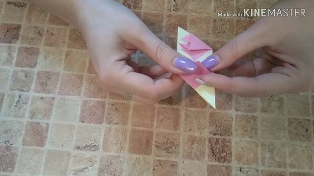 Кусудама. Шар из бумаги в технике оригами. video tutorial смотреть онлайн