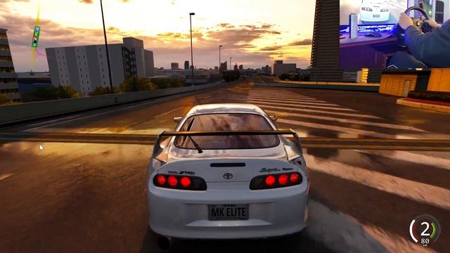 5017Hp Mad Max Supra 2jz MK4 Assetto Corsa Steering Wheel Gameplay смотреть онлайн
