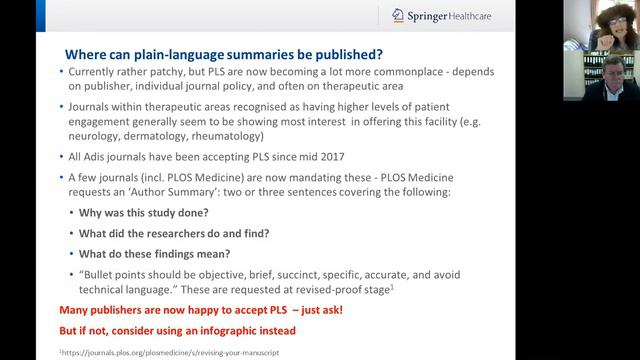 Plain-language summaries: what are they, and why consider including them in our publications смотреть онлайн