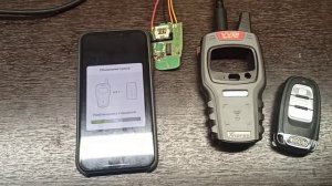 Обнуление (renew) б/у смарт ключа AUDI при помощи mini vvdi key tool.