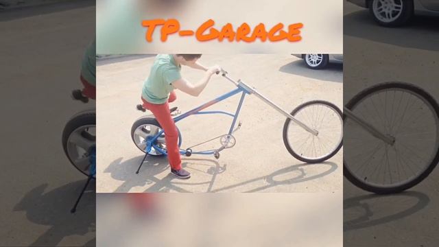 Велочоппер, растабайк, кастом велочоппер. смотреть онлайн