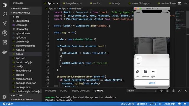 React Native Social Share Tutorial смотреть онлайн