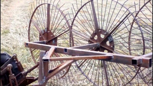 грабли ВОРОШИЛКА для МИНИТРАКТОРА смотреть онлайн