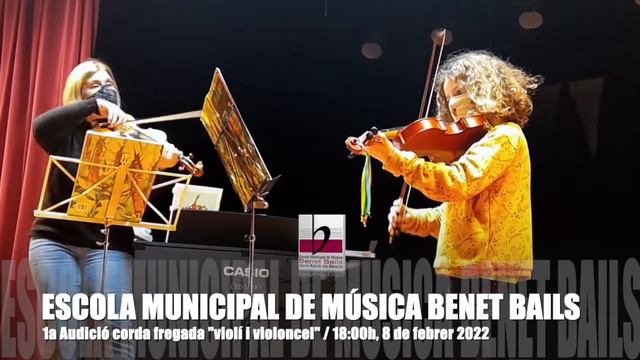 1a Audició corda fregada 8/2/2022 смотреть онлайн