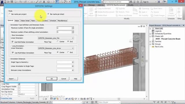 SOFiSTiK Reinforcement Detailing: Getting Started