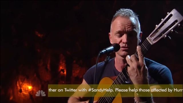 Sting "Message in a Bottle" Donate @ 800-HELP-NOW owww.redcross.org (Hurricane Sandy) смотреть онлайн