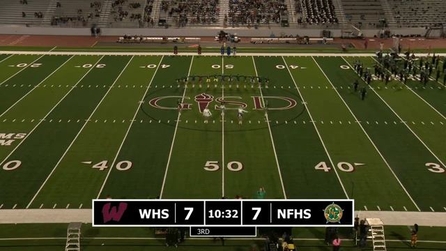 GISD Varsity Football: NFHS vs WHS смотреть онлайн
