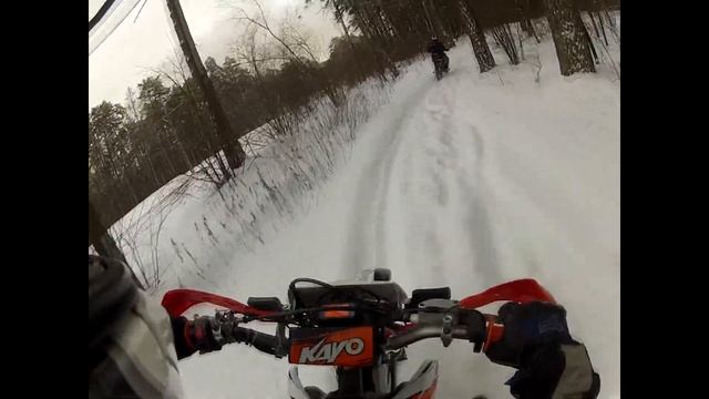 Эндуро "раздоры" kayo t2mx 250 & Regulmoto TE 250 смотреть онлайн