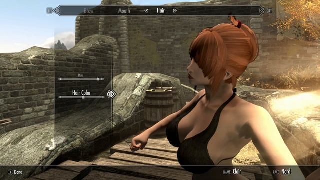SKYRIM SPECIAL EDITION MODS SALA HAIR смотреть онлайн
