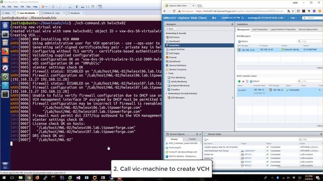 Automating vSphere Integrated Containers with NSX using scripting and Go смотреть онлайн