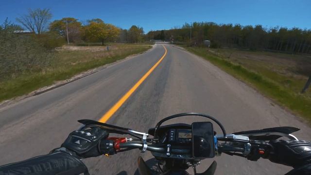 [Daily Ride 001] DRZ400SM Riding [Exhaust Only] смотреть онлайн