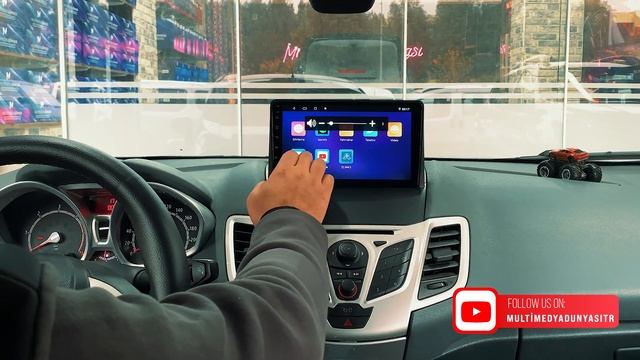 2011 FORD FIESTA MULTİMEDYA EKRAN 4GB RAM 8 ÇEKİRDEK KABLOSUZ CARPLAY GERİ GÖRÜŞ KAMERASI