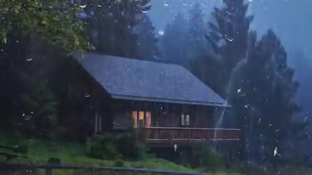 Super Heavy Rain To Sleep Immediately - Rain Sounds For Relaxing Your Mind And Sleep Tonight - Rela смотреть онлайн