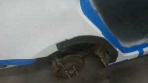 Ну вот можно сказать и ФИНАЛ. Солярис. Ремонт арки крыла.