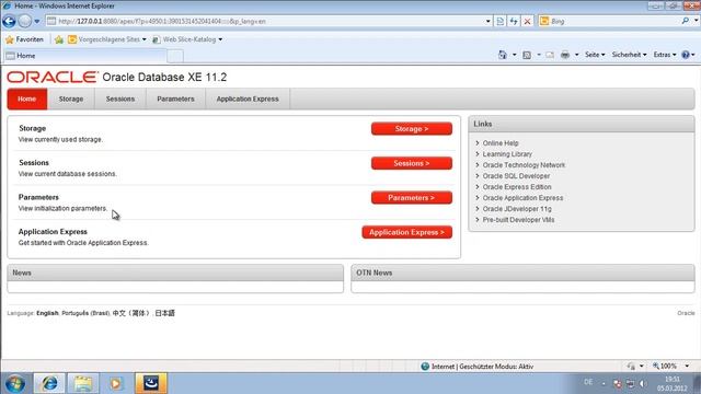 Tutorial: Installation von Oracle Database Express Edition 11g in einer VM смотреть онлайн