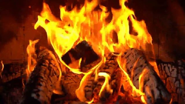 ? Cozy Fireplace 4K (12 HOURS). Fireplace Ambience With Crackling Fire Sounds. Fireplace Burning 4K