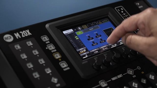 RCF M 20X DESKTOP DIGITAL MIXER - INPUT PROCESSING смотреть онлайн
