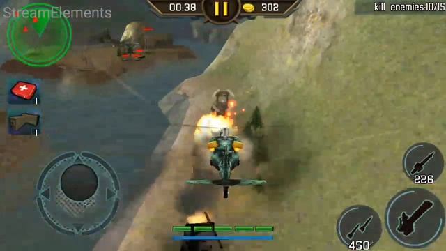 Gunship Strike 3D Shamal helicopter 5-9 missions смотреть онлайн