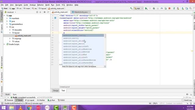 Android Studio App development in tamil Part 1 смотреть онлайн