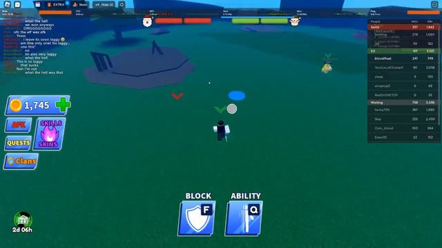 the craziest lag i've had yet in blade ball смотреть онлайн