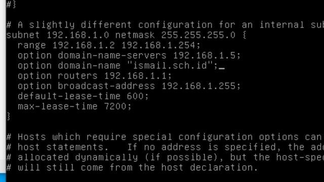 TUTORIAL KONFIGURASI DHCP SERVER LINUX DEBIAN 8 DENGAN VIRTUALBOX смотреть онлайн
