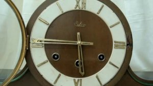 Westminster Clock Melody - Chimes Mantel Clock - Relógio Carrilhão de Mesa (Marca Silco)