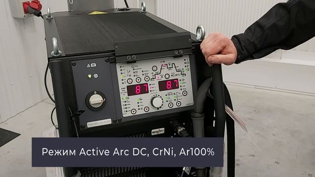 Видеодемонстрация аппарата от EWM AG: Tetrix 551 AC/DC смотреть онлайн