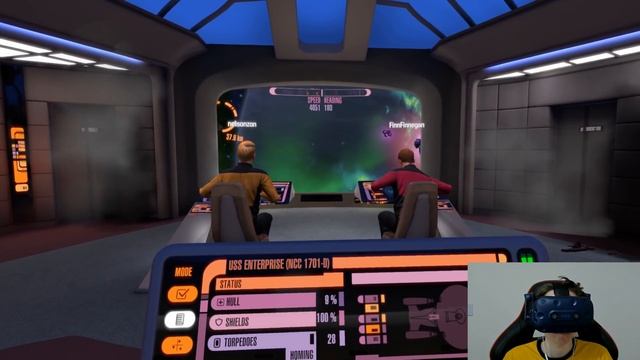 FIGHTING THE BORG! - STar Trek Bridge Crew VR! смотреть онлайн