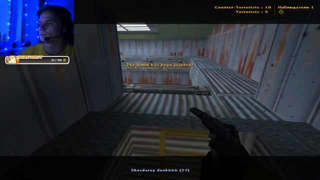 Турнир№5# 5bezdarey vs 200v. de_nuke, Результат матча: 16:12 смотреть онлайн