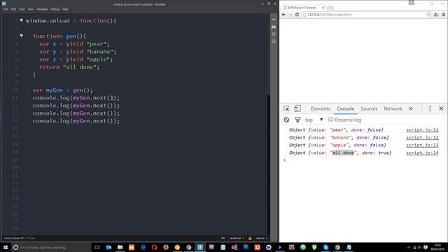 JavaScript ES6 Tutorial #11 - Generators смотреть онлайн