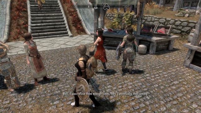 Serana Idle Chatter (SDA mod) - Skyrim, The Elder Scrolls V смотреть онлайн