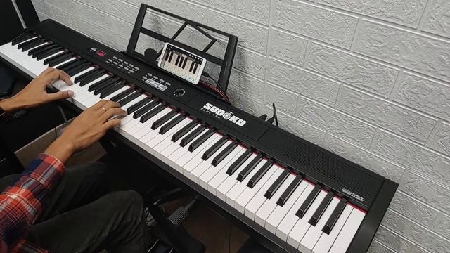 Sudoku Seiko Stage digital piano connect to Android Phone piano VST- Piano Cover смотреть онлайн