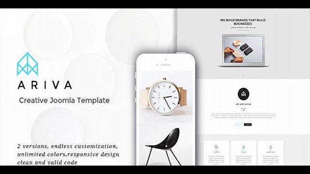 Ariva | Creative Responsive Parallax Joomla Template | Themeforest Website Templates and Themes смотреть онлайн