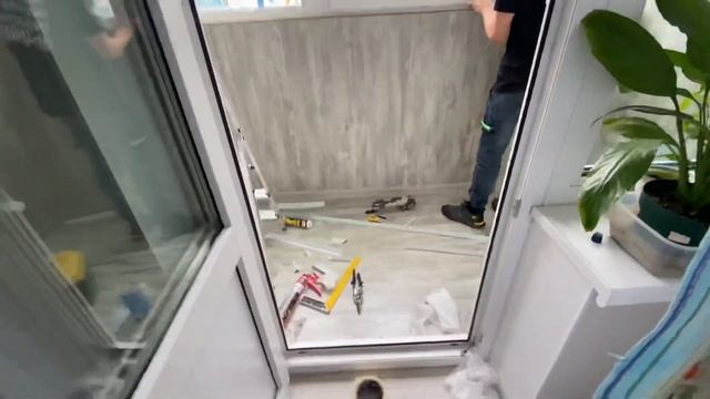 #Кудрово утепление Балкона под тёплую комнату