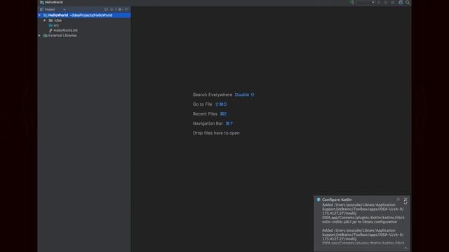 1 Hello World - Java & Kotlin tutorial смотреть онлайн