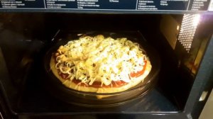 Пицца в микроволновке. Готовим быструю пиццу.