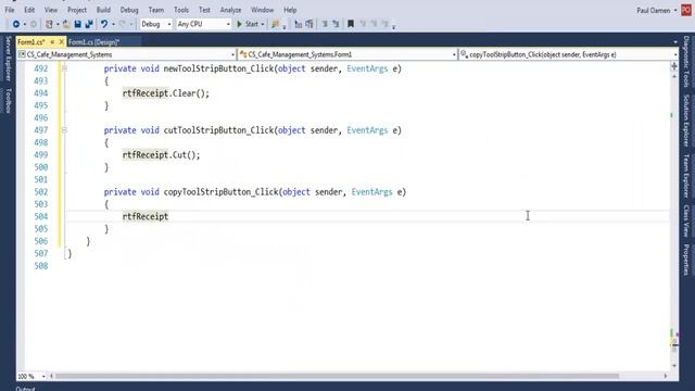 C# Object Oriented Approach Cafe Management Systems - Full Tutorial смотреть онлайн