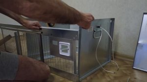 Брудер(клетка) для цыплят с терморегулятором.Сборка.