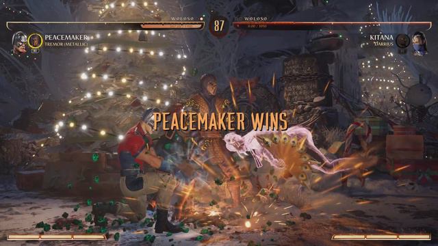 Mortal Kombat 1 PS5 gameplay peacemaker vs kitana medium смотреть онлайн