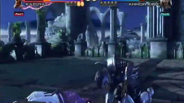 Tekken tag tournament 2 Angel & Kazuya Mishima VS Armor King & Bruce Irvin смотреть онлайн