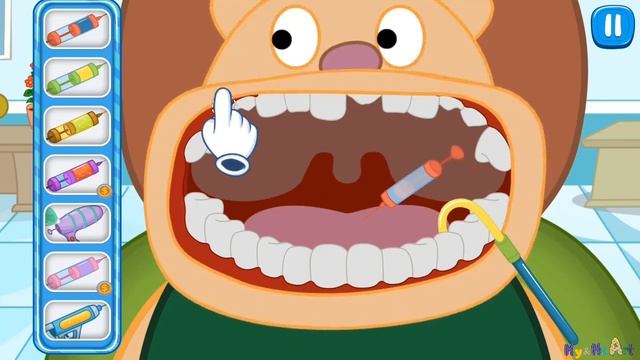 Hippo Dentist – Children Cartoon Game – Kids Hippo Hospital