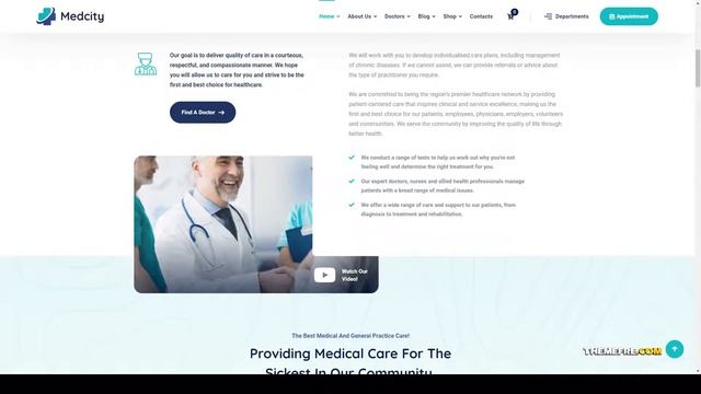 Medcity - Health and Medical WordPress Theme medicine doctor Yuuki смотреть онлайн