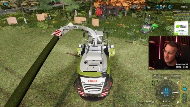LS22 FRONTIERS #195 - FINALE! Gemeinsames Gras Häckseln und SIEGEREHRUNG - FARMING SIMULATOR 22 смотреть онлайн