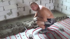 №4ТЕПЛЫЕ ВОДЯНЫЕ ПОЛЫ ПО ГРУНТУ  СВОИМИ РУКАМИ