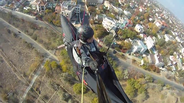 Большой Фонтан параглайдинг. Одесса смотреть онлайн