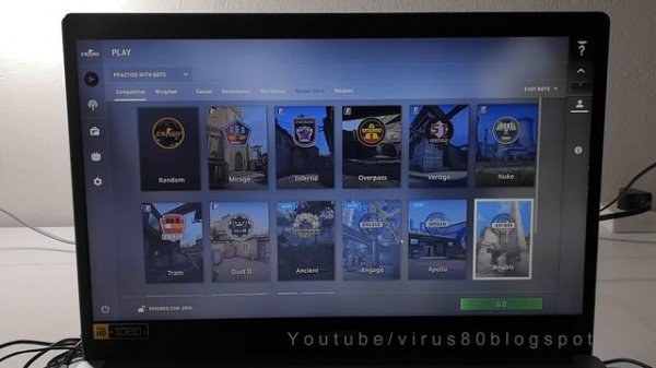 Counter Strike : GO | Acer Aspire 3 A315-23 (Ryzen 5 Processor) Testing Games